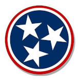 Tennessee Flag Three Star Logo